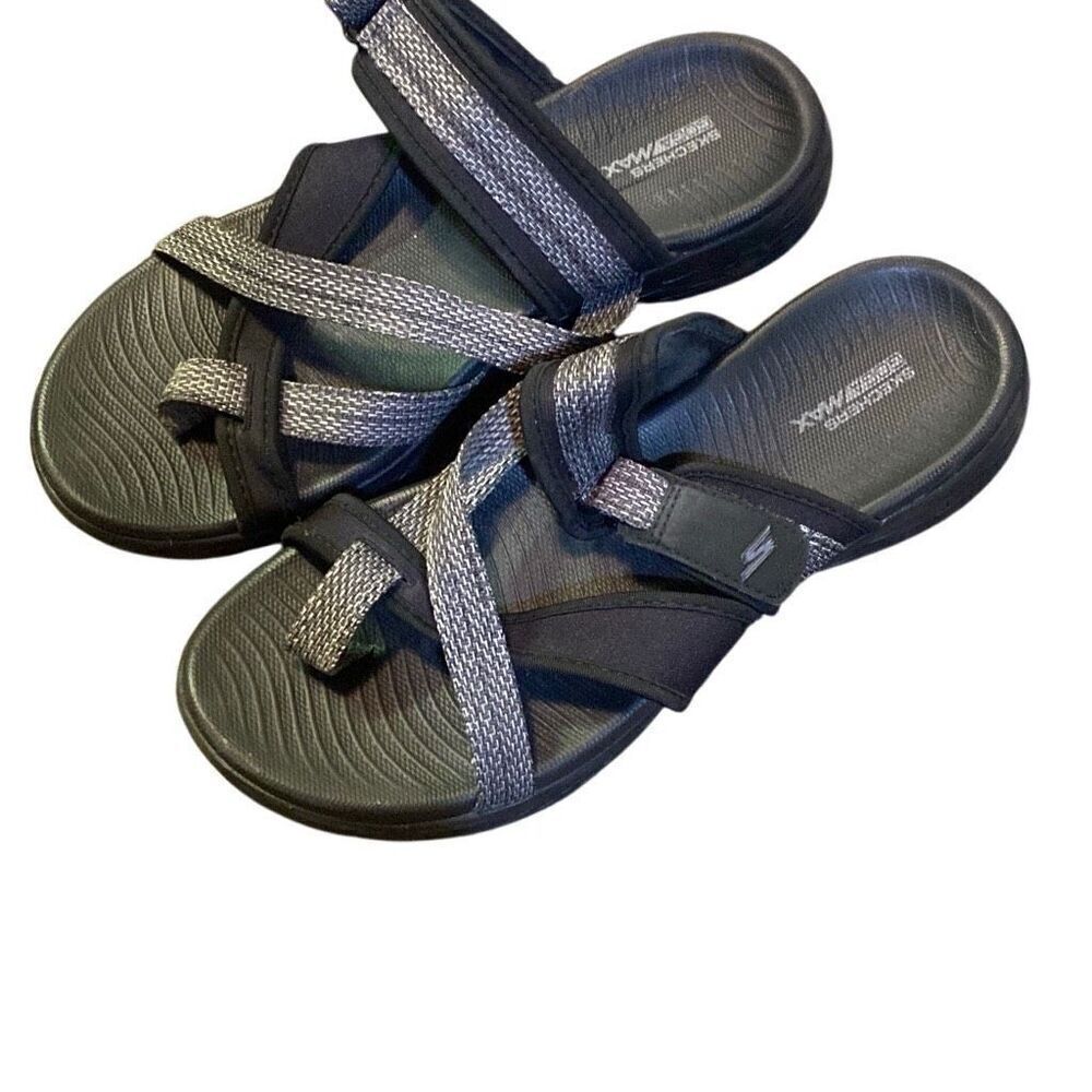 Skechers Reggae Brown Rasta Vegan Strap Sport Sandal 9